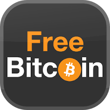 Free bitcoin sign.