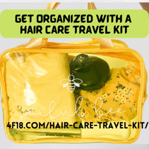 Hair care Travel Case with Hair Tools and Essentials