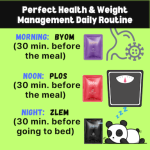 health gut and weight management routine